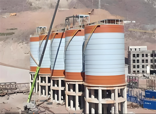 李沧高架钢板仓